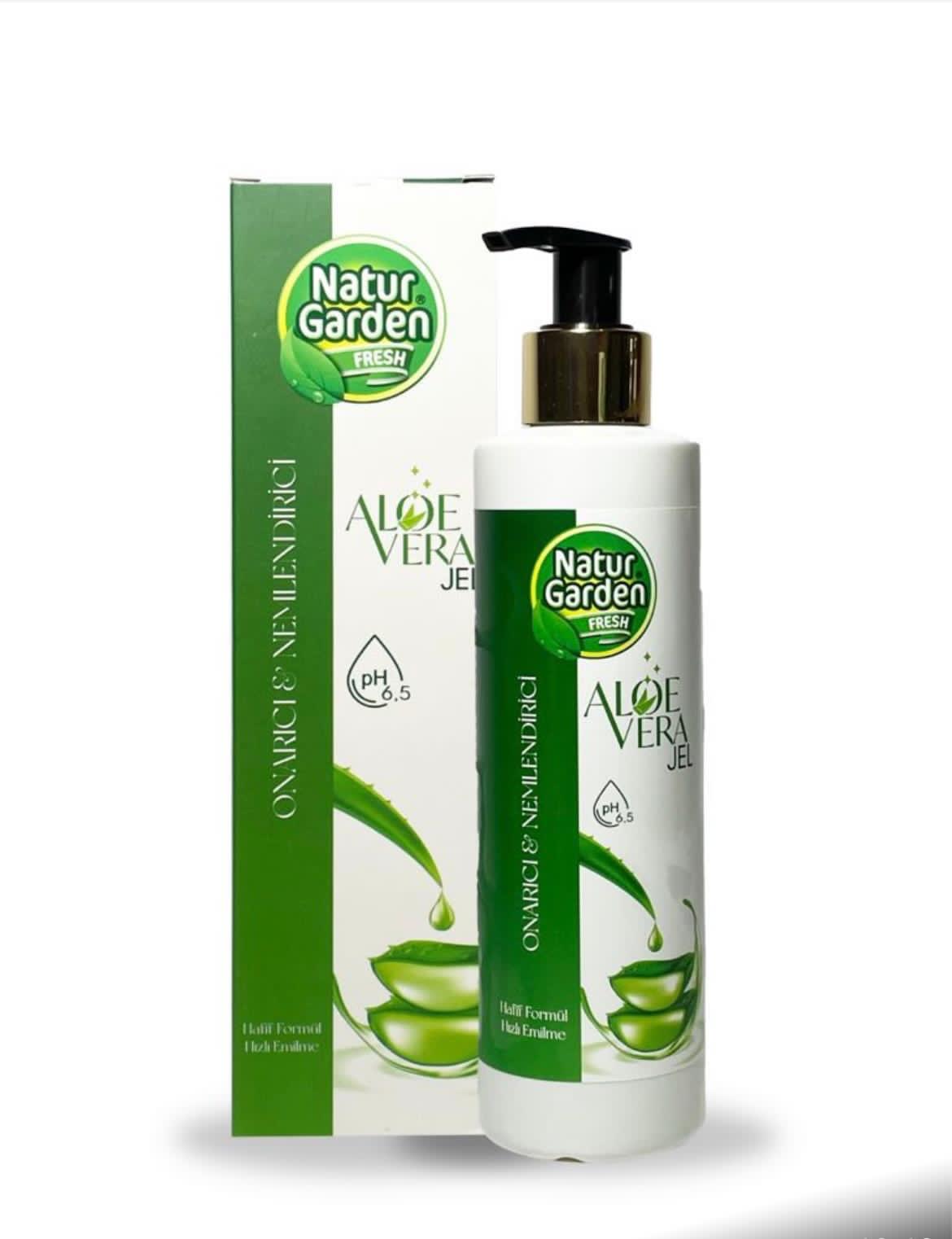 Natur Garden Aloe Vera Jel (Onarıcı & Nemlendirici)