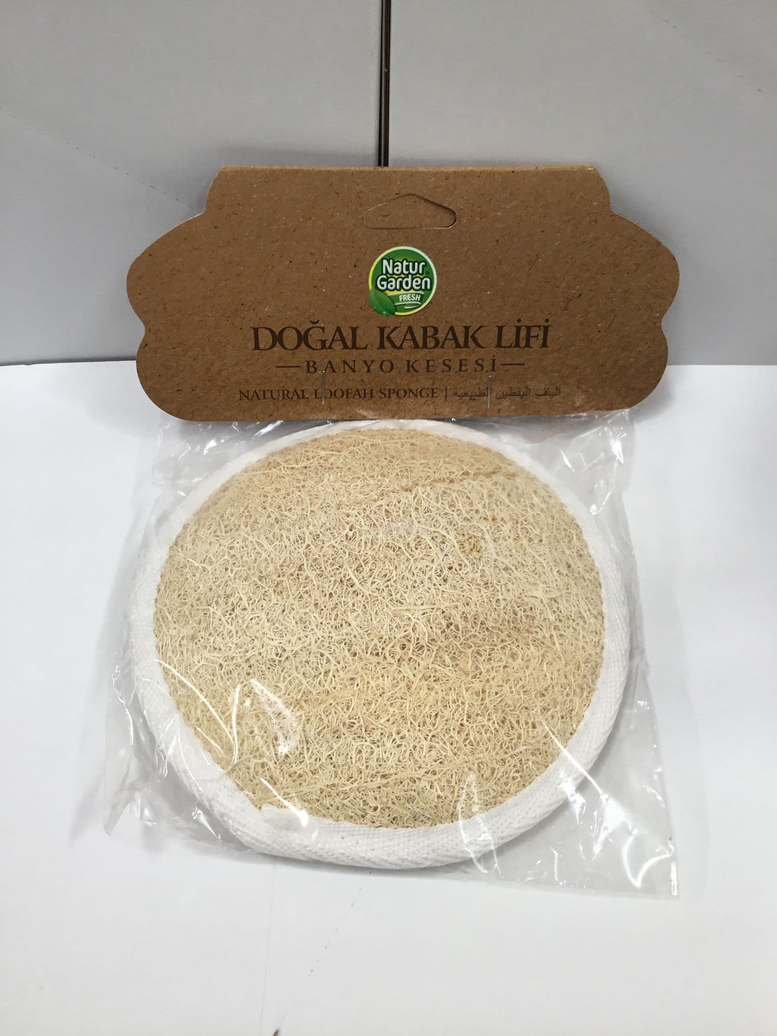 Doğal Kabak Lifi, Yuvarlak Banyo Kesesi