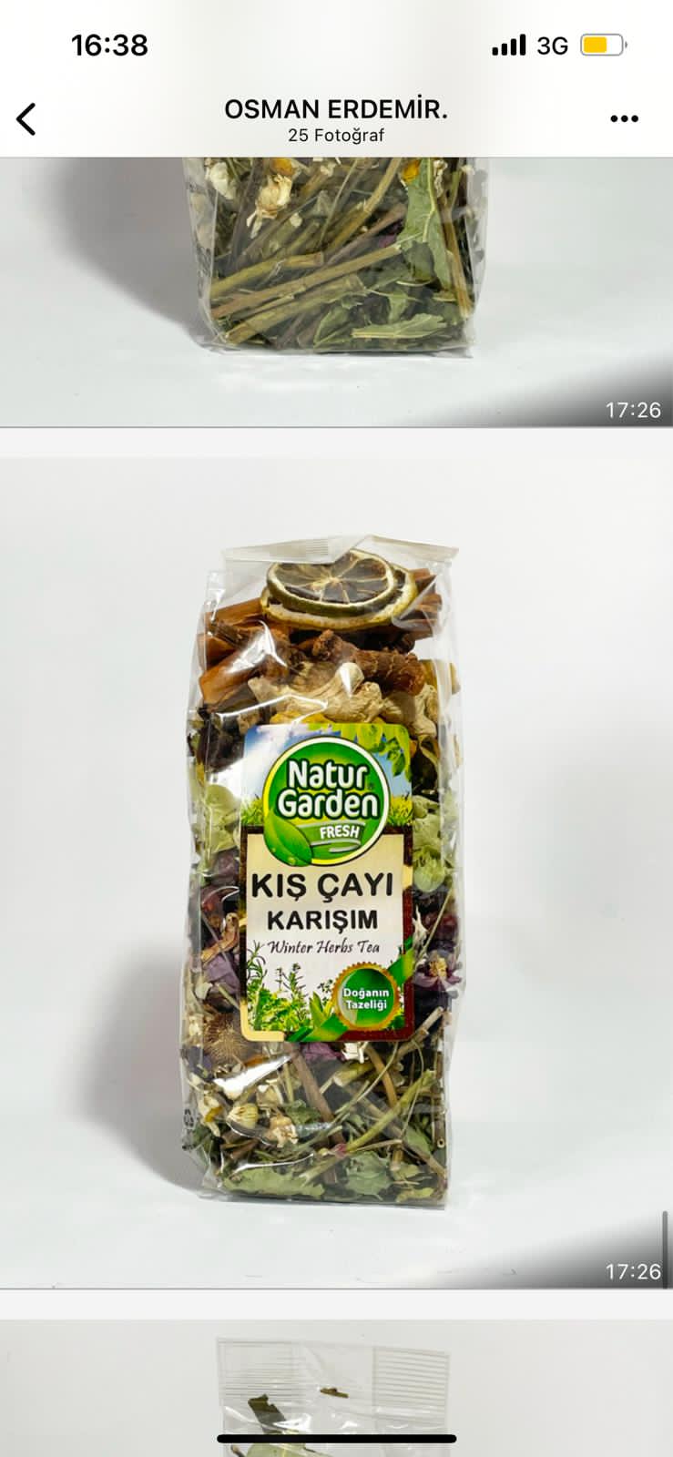 Natur Garden Kış Çayı Karışım