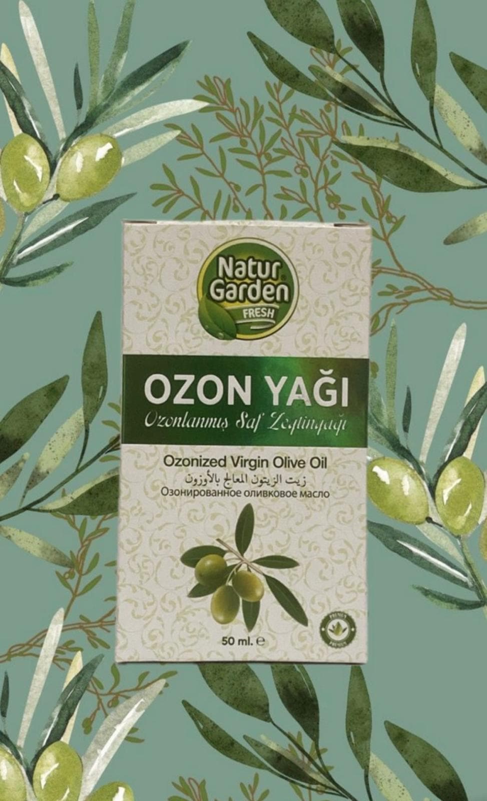 Natur Garden Ozon Yağı (Ozonlanmış Saf Zeytinyağı)