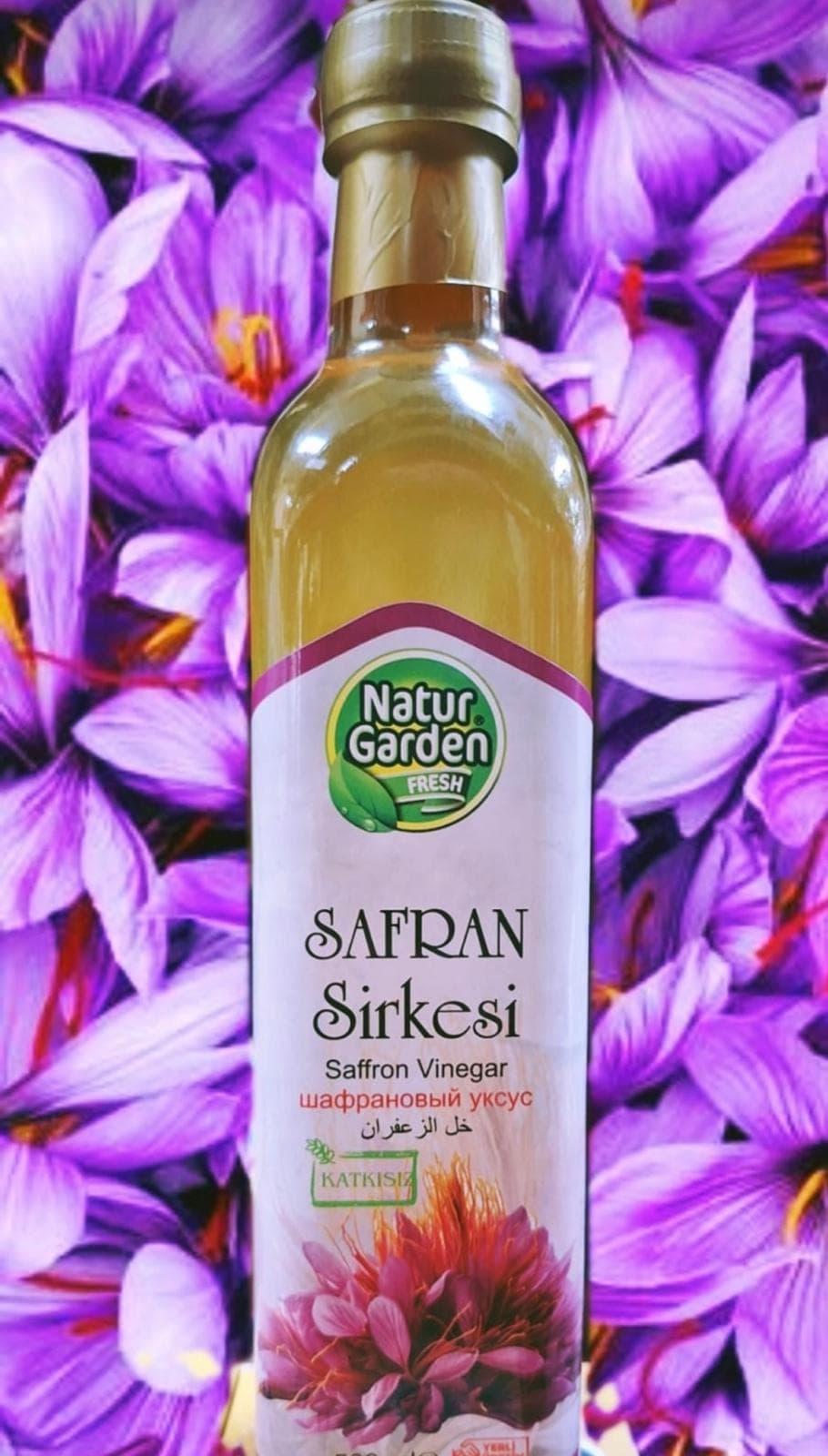 Natur Garden Safran Sirkesi